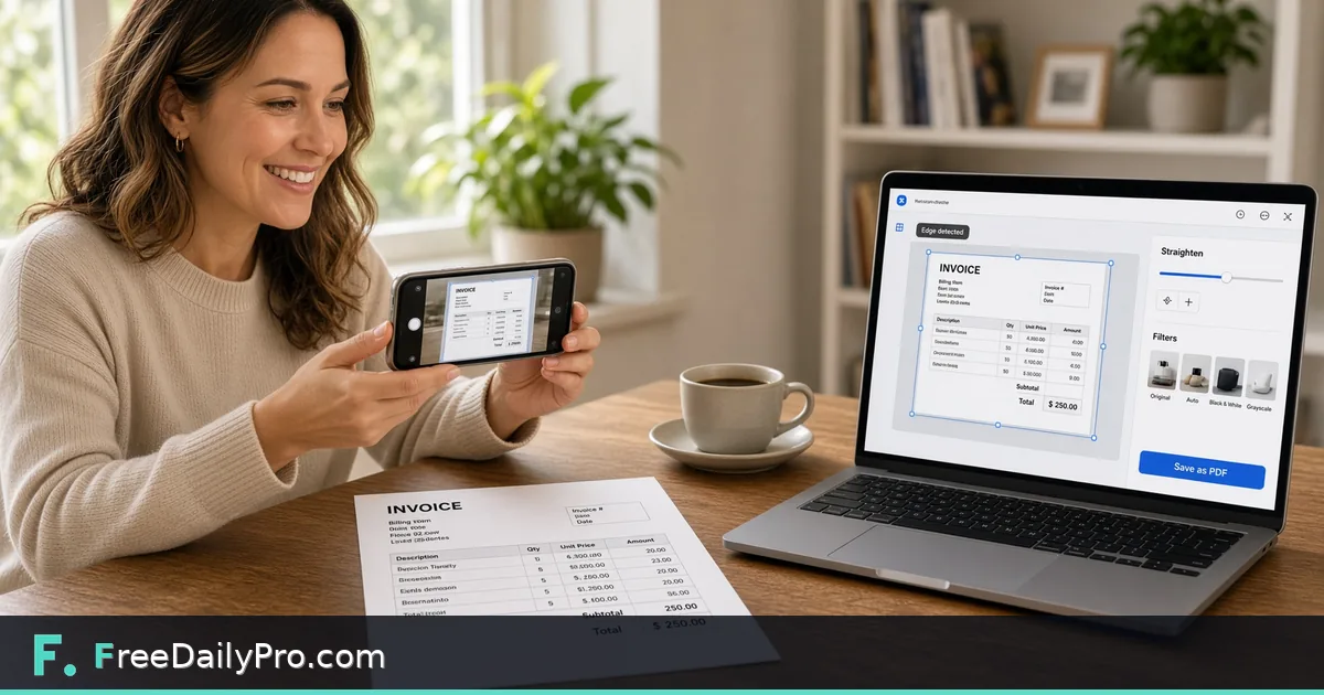 Document Scanner preview